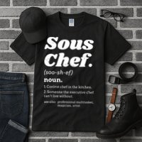 Sous Chef T Funny Definition Tall T-Shirt