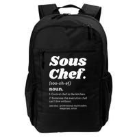 Sous Chef T Funny Definition Backpack