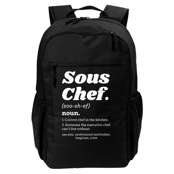 Sous Chef T Funny Definition Backpack
