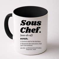 Sous Chef T Funny Definition Mug