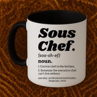 Sous Chef T Funny Definition Mug