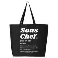 Sous Chef T Funny Definition 25L Jumbo Tote