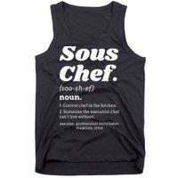 Sous Chef T Funny Definition Tank Top