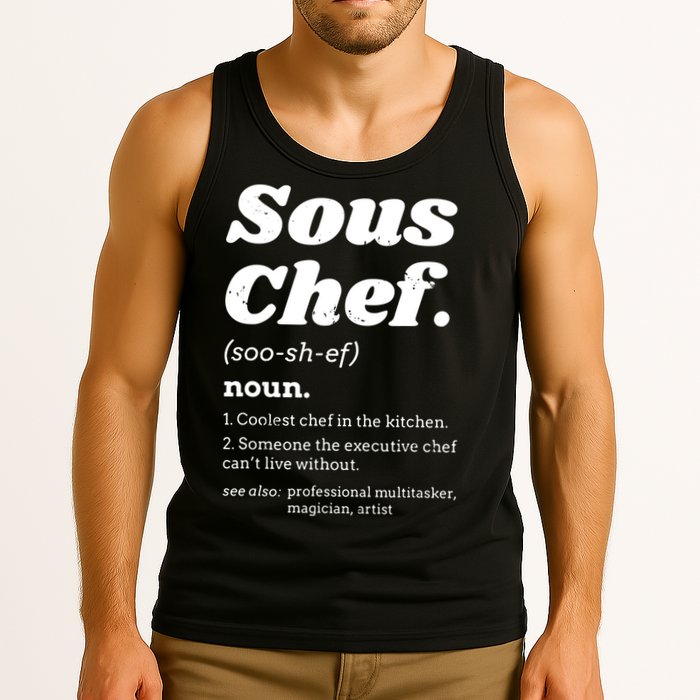 Sous Chef T Funny Definition Tank Top