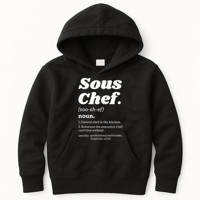 Sous Chef T Funny Definition Kids Hoodie
