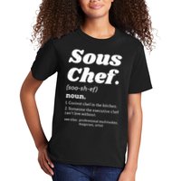 Sous Chef T Funny Definition Kids T-Shirt