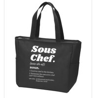 Sous Chef T Funny Definition Zip Tote Bag