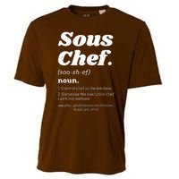 Sous Chef T Funny Definition Cooling Performance Crew T-Shirt