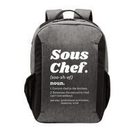 Sous Chef T Funny Definition Vector Backpack