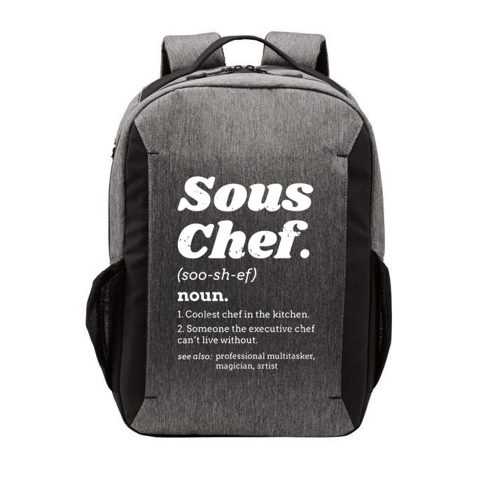 Sous Chef T Funny Definition Vector Backpack