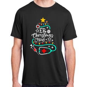 Stethoscope Christmas Tree Doctors Holiday Nurses Holiday Gift Adult ChromaSoft Performance T-Shirt