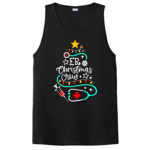 Stethoscope Christmas Tree Doctors Holiday Nurses Holiday Gift PosiCharge Competitor Tank