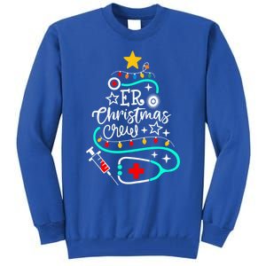 Stethoscope Christmas Tree Doctors Holiday Nurses Holiday Gift Tall Sweatshirt