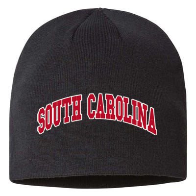 South Carolina Throwback Design Classic Sustainable Beanie