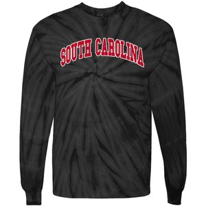 South Carolina Throwback Design Classic Tie-Dye Long Sleeve Shirt