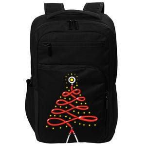 Stethoscope Christmas Tree Nurse Christmas Scrub Xmas Gift Impact Tech Backpack