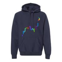 Stock Chart To The Moon Crypto Trading Hodl Premium Hoodie