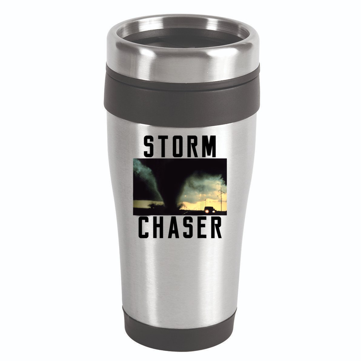 Storm Chaser Tornado Picture Weather Meteorologist 16oz Travel Tumbler