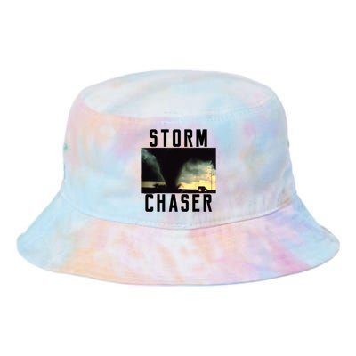 Storm Chaser Tornado Picture Weather Meteorologist Tie Dye Newport Bucket Hat