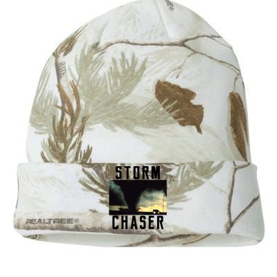 Storm Chaser Tornado Picture Weather Meteorologist Kati Licensed 12" Camo Beanie