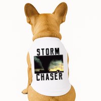 Storm Chaser Tornado Picture Weather Meteorologist Doggie Tank