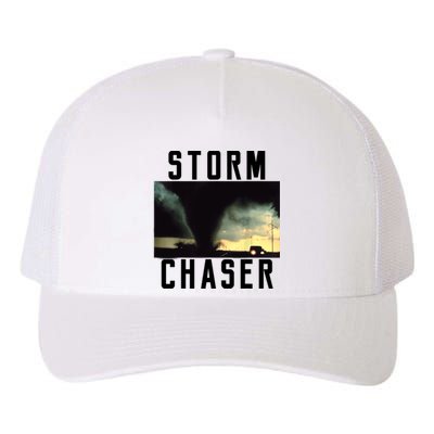 Storm Chaser Tornado Picture Weather Meteorologist Yupoong Adult 5-Panel Trucker Hat