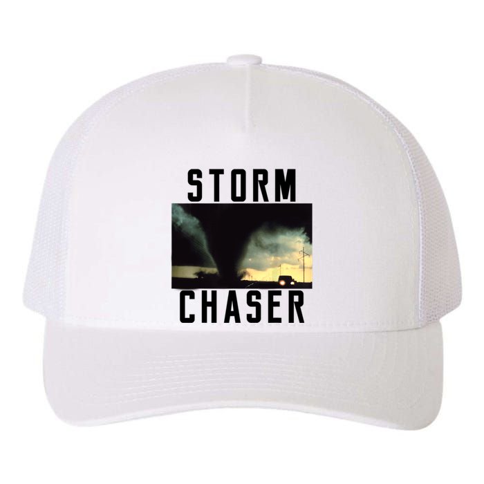 Storm Chaser Tornado Picture Weather Meteorologist Yupoong Adult 5-Panel Trucker Hat