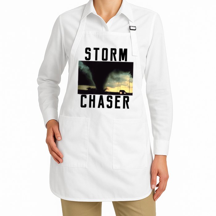 Storm Chaser Tornado Picture Weather Meteorologist Apron
