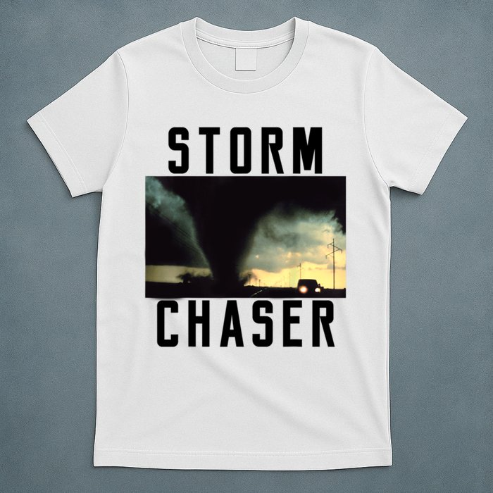 Storm Chaser Tornado Picture Weather Meteorologist T-Shirt