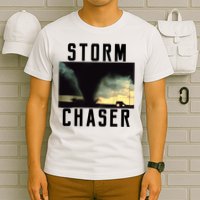 Storm Chaser Tornado Picture Weather Meteorologist T-Shirt