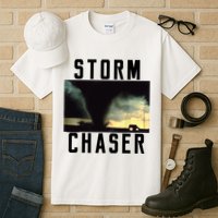 Storm Chaser Tornado Picture Weather Meteorologist Tall T-Shirt