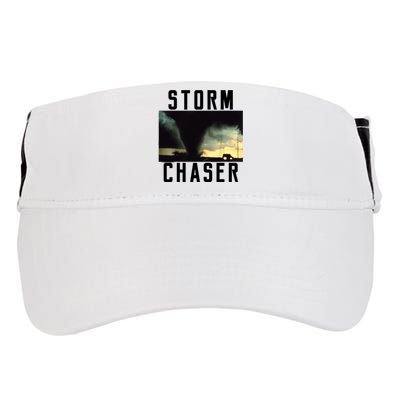 Storm Chaser Tornado Picture Weather Meteorologist Adult Drive Performance Visor