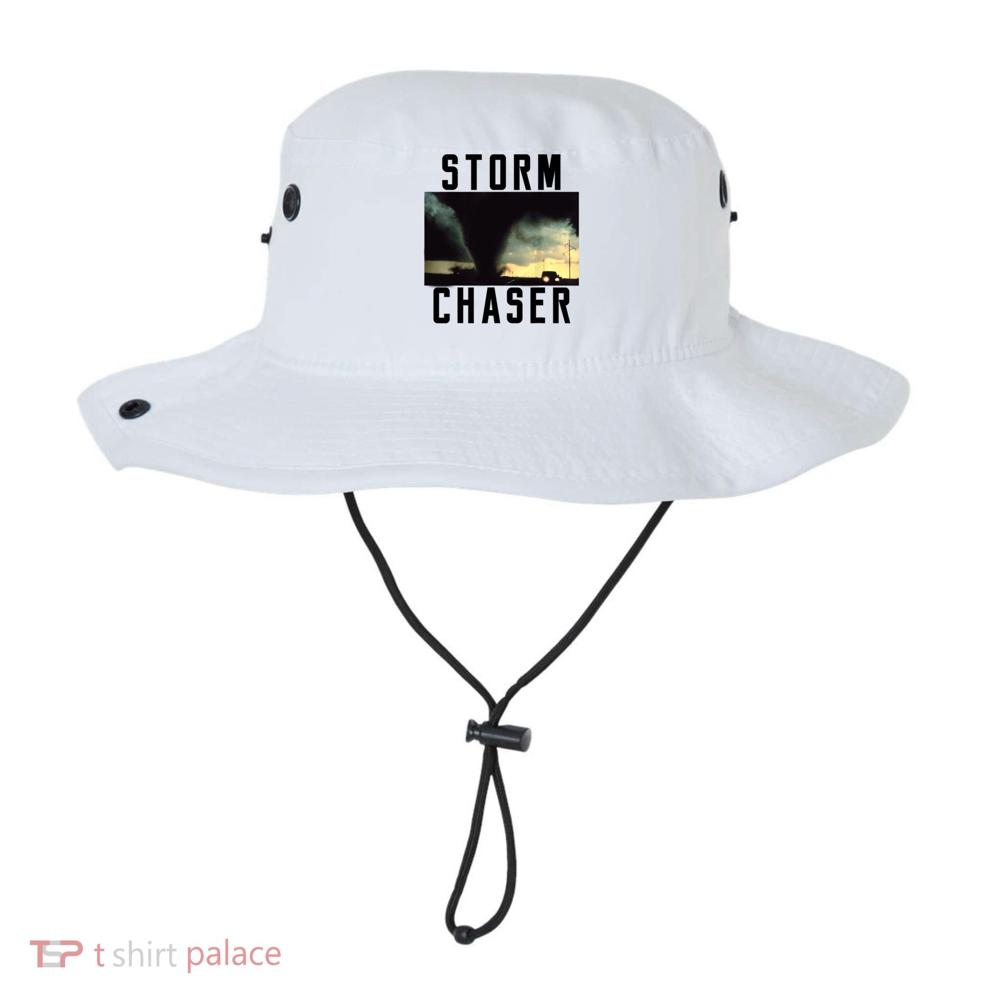 Storm Chaser Tornado Picture Weather Meteorologist Bucket Hat