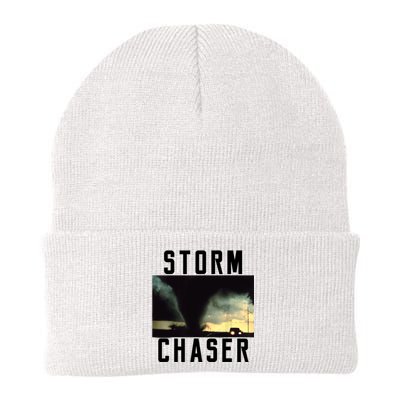 Storm Chaser Tornado Picture Weather Meteorologist Knit Cap Winter Beanie