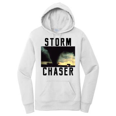 Storm Chaser Tornado Picture Weather Meteorologist Women's Pullover Hoodie