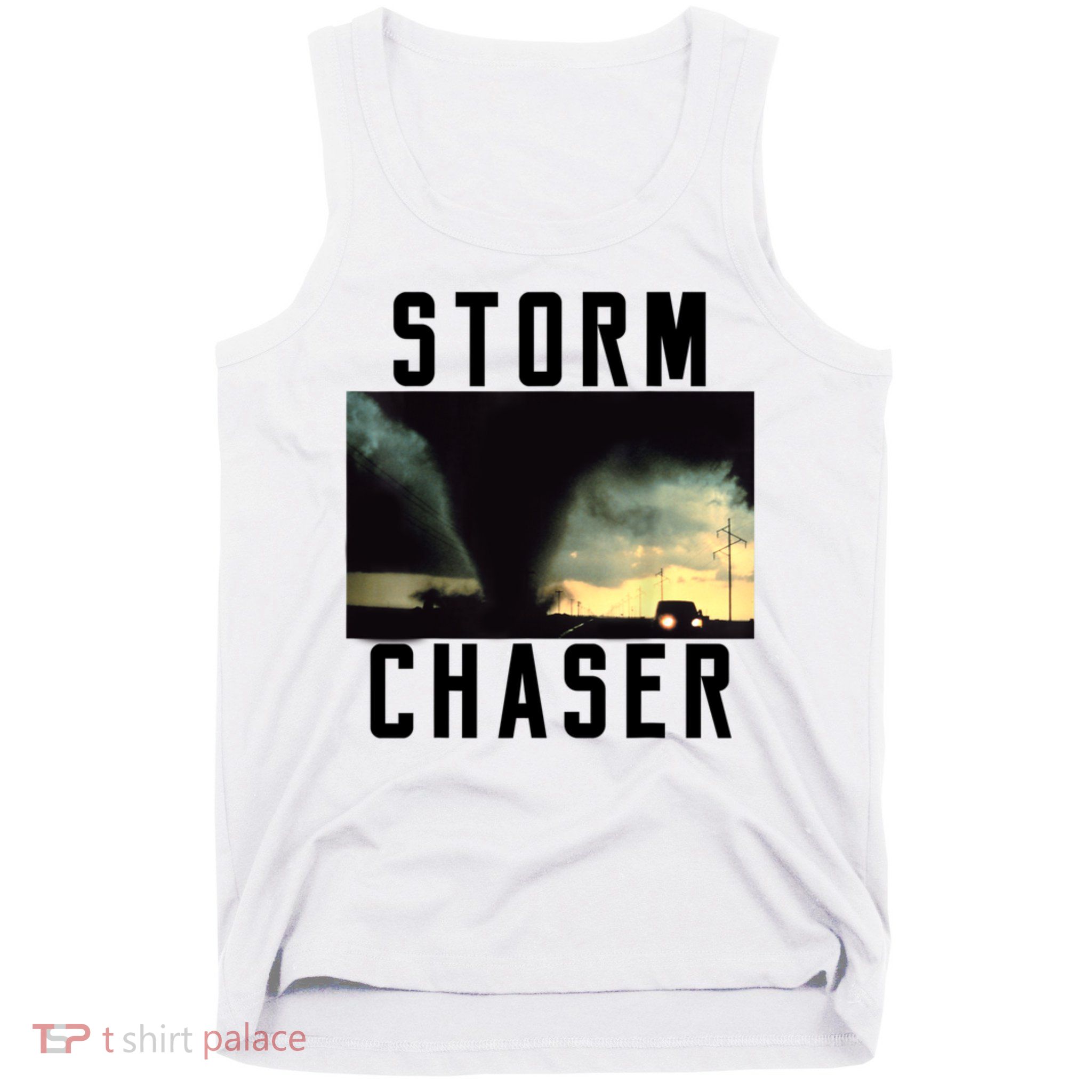Storm Chaser Tornado Picture Weather Meteorologist Tank Top