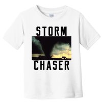 Storm Chaser Tornado Picture Weather Meteorologist Toddler T-Shirt