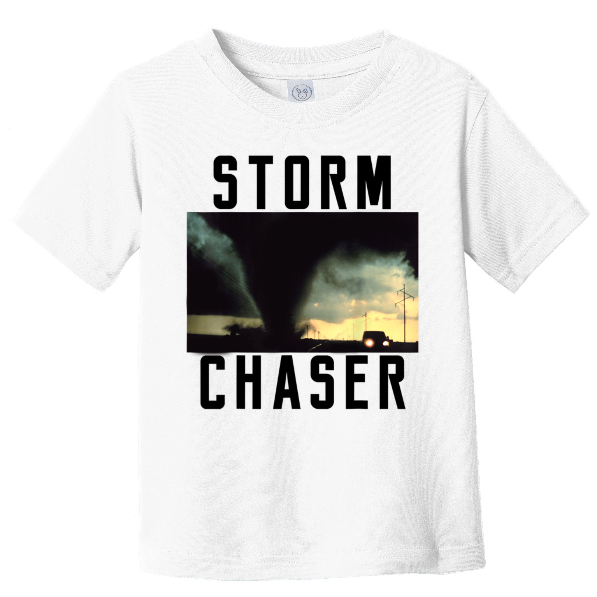 Storm Chaser Tornado Picture Weather Meteorologist Toddler T-Shirt