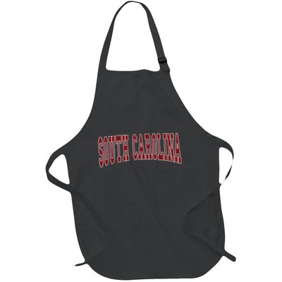 South Carolina Throwback Design Classic Full-Length Apron With Pockets