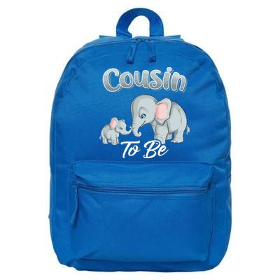 Soon Cousin To Be Elephants For Baby Shower Gender Reveal 16 in Basic Backpack