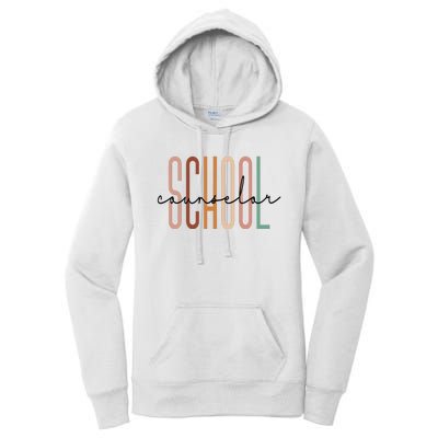 School Counselor Teacher Counseling Office School Guidance Women's Pullover Hoodie