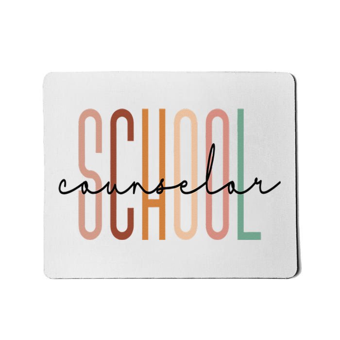 School Counselor Teacher Counseling Office School Guidance Mousepad