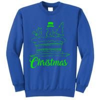 Snow Christmas Tree Birdie! Let It Snow! Oh What Fun! Gift Sweatshirt