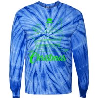 Snow Christmas Tree Birdie! Let It Snow! Oh What Fun! Gift Tie-Dye Long Sleeve Shirt