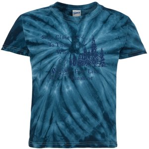 Stay Close To Those Who Feel Like Sunshine Crusher Kids Tie-Dye T-Shirt