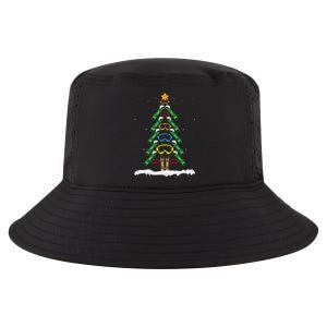 Snowboard Christmas Tree Funny Xmas Boarding Snowboarder Cool Comfort Performance Bucket Hat