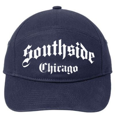 Southside Chicago Throwback Design 7-Panel Snapback Hat