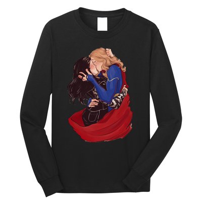 Supercorp Cry The Kissed Goddamnit Long Sleeve Shirt