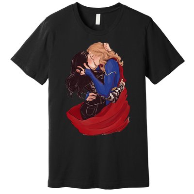 Supercorp Cry The Kissed Goddamnit Premium T-Shirt