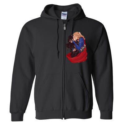 Supercorp Cry The Kissed Goddamnit Full Zip Hoodie